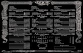The Sorcerers Crusade Sheet...Name: Player: Chronicle: Nature: Essence: Demeanor: Affiliation: Cabal: Concept: Attributes Physical Social