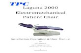 Laguna!2000! Electromechanical! Patient!Chair! › downloads › manuals › Laguna_Chair_Manual_unit_light.pdf1! ! Laguna!2000! Electromechanical! Patient!Chair!! Installation,!Operation!&!User!Manual!!