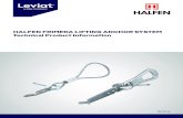 HALFEN FRIMEDA LIFTING ANCHOR SYSTEM Technical Product ... · of anchors and accessories provide the perfect solution for nearly all lifting applications. Also available in hot-dip