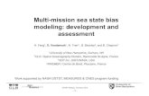 Multi-mission sea state bias modeling: development and ......OSTST Meeting, Konstanz 2014 - 1 - Multi-mission sea state bias modeling: development and assessment H. Feng1, D. Vandemark1,