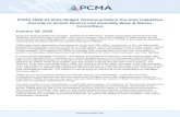 PCMA 2020-21 State Budget Testimony before the Joint … · 2020. 1. 31. · PCMA 2020-21 State Budget Testimony before the Joint Legislative Hearing on Senate Finance and Assembly