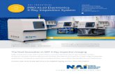 NOW PRO-X110 Electronics AVAILABLE PREORDER X-Ray … · 2020. 6. 17. · See the Smallest of Details NAI’s PRO-X110 X-Ray Inspection Machine has outstanding image quality down