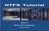 NTFS Tutorial Understanding NTFS Permissions NTFS Tutorial · 2020. 11. 17. · NTFS Tutorial Understanding NTFS Permissions Page 2 How to Share Folders Although the concept behind