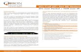 VCL-T1oP (2T1 Port GE Version) - Data Sheet · 2015. 12. 3. · provides 2 x GigE electrical ports along with 2 x Gigabit mechanisms that include SAToP and CESoPSN optical ports which