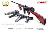 FIFTH EDITION FULL PRODUCT CATALOG · 2019. 12. 10. · made Kahr Arms a leader in the firearms market providing a high quality handgun that is light, thin, small and optimal for
