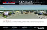 FOR SALE - LoopNet · 2018. 5. 8. · RE/MAX Complete Commercial #401, 4911 - 51ST Street Red Deer, AB T4N 6V4 403 986 7777 BAY 11, 7471 Edgar Industrial Bend EDGAR INDUSTRIAL PARK,