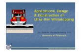 Applications, Design & Construction of Ultra-thin Whitetopping...Whitetopping - Advantages Construction Can place on pavement in poor condition. Little or no pre-overlay repair needed.