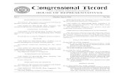 Congressional Record · 2016. 7. 26. · Vol. 2 Monday, June 6, 2016 No. 52a Congressional Record 16th CONGRESS, THIRD REGULAR SESSION HOUSE OF REPRESENTATIVES RESUMPTION OF SESSION