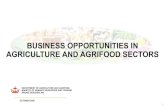 BUSINESS OPPORTUNITIES IN AGRICULTURE AND AGRIFOOD … · 2020. 10. 24. · BUSINESS OPPORTUNITIES IN AGRICULTURE AND AGRIFOOD SECTORS DEPARTMENT OF AGRICULTURE AND AGRIFOOD MINISTRY