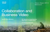 Collaboration and Business Video · Advanced Media Gateway ISDN Gateway Recording and Streaming CTRS TCS Media Transformation Gateway Interoperability Services Key Features •Communicate