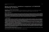 Non-stationary random response of MDOF Dufﬁng systems616 J.H. Lin et al. / Non-stationary random response of MDOF Dufﬁng systems In this paper, the pseudo excitation method (PEM)
