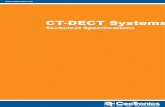 CT-DECT Systems...terminals supporting the TETRA and TETRAPOL protocols, and for all standard analog radios. Where required, even the mobile CeoTronics digital radio networks and terminals