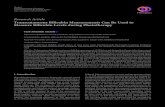 Transcutaneous Bilirubin Measurements Can Be Used to ...InternationalJournalofPediatrics betweenthesemeasurementswas−. ±. mol/l, %CI =−. – . mol/l. 4. Discussion Our study showed