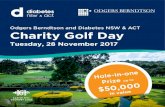 Odgers Berndtson and Diabetes NSW & ACT Charity Golf Day...3 Over the last three years the Charity Golf Day has become an important part of the DNSW & ACT fundraising calendar and