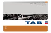 tAB StAtionAry BAttEriES · the stationary batteries of the type oPzS are manufactured according to the Din 40736, En 60896 and iEC 896-1 regulations. aPPLIcatIoN Stationary batteries