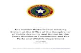 An Audit Report on the Vendor Performance Tracking System at … · 2019. 7. 19. · An Audit Report on The Vendor Performance Tracking System at the Office of the Comptroller of