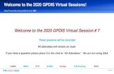 Welcome to the 2020 GPDIS Virtual Sessions!...Data Model (Custom, flexible, scalable) Usability & Workflow (Digitalised process) Roles & responsibilities TME’s case study of engineering
