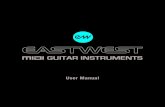 Hollywood Orchestral Percussion Virtual Instrument Manualmedia.soundsonline.com/docs/MIDI-Guitar-Instruments... · 2020. 6. 30. · mise virtual instruments. EastWest/Quantum Leap