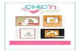 Seasonal Chums Tutorial Sept 2017 - Chic n Scratch...Layered Leaves 3D Dynamic Embossing Folder [143704] Classic Label Punch [141491] Black Rhinestone Jewels [144639] Vintage Crochet