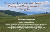 Soil seed bank of Dalbay and Turag valleyrangelands.org/internationalaffairs/2012_Symposia/pdf... · 2018. 8. 13. · The seed bank and a germination rate in riparian zone is higher