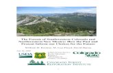The Forests of Southwestern Colorado and Northwestern New … · 2018. 3. 28. · 1 The Forests of Southwestern Colorado and Northwestern New Mexico: How the Past and Present Inform