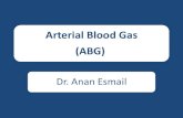 Arterial Blood Gas (ABG)sta-sy.com/files/Syrian-board-2019/Arterial Blood Gases...Arterial Blood Gas (ABG) Dr. Anan Esmail obtaining the arterial blood •percutaneous needle puncture