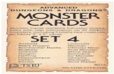 DUNGEONS MONSTER CARDS - the-eye.euthe-eye.eu › public › Books › rpg.rem.uz › Dungeons...DUNGEONS & DRAGON MONSTER CARDS IV - ster Cards combine full-color tions with vital