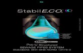 StabilE.CO. · 2017. 8. 4. · Pvc - 3 - wall pipes pipe for underground discharge pipes for sewerage and rainwater Drainage in conformity with standard EN 13476-2 The structure of