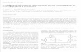 A Method of Resolution Improvement by the Measurement of ... · When measuring cell membrane electrical capacitance in whole cell configuration using alternating ... Patch-clamp technique