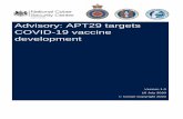 Advisory: APT29 targets COVID-19 vaccine development · 2020. 9. 30. · • CVE-2019-11510 Pulse Secure [2] • CVE-2018-13379 FortiGate [2] • CVE-2019-9670 Zimbra [3] The group