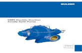 Sulzer Pumps - SMN Double-Suction Axially Split Pump Manual... · 2019. 4. 12. · pumps • Fan pump for pulp and paper in-dustry SMN pumps can also be used as energy recovery turbines.