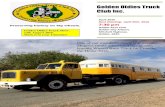 Golden Oldies Truck Club · 2019. 7. 23. · Preserving history on big wheels. Golden Oldies Truck Club Inc. April 2016 Next Meeting: April 25th 2016 0 pm Dubbo Aero Club Dubbo City