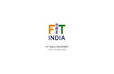 FIT INDIA MOVEMENT · 2020. 6. 6. · Ashoka Chakra, a bull which portrays hard work and steadfastness, and a horse that symbolises loyalty, speed and energy. The Ashoka Chakra rests