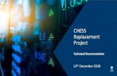 CHESS Replacement Project - ASX€¦ · MT 54x / sese.023 SMPG guidelines NMPG guideline ASX’s implementation Problems Fragmentation and change of message implementation guidelines