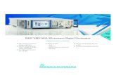 Signal generation redefined - Rohde & Schwarz · ¸SMF-B1 OCXO reference oscillator option to the ¸SMF100A. Excellent signal quality Due to an innovative synthesizer con- cept, the