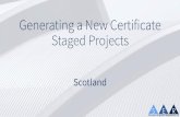 Generating a New Certificate · 2016. 10. 26. · DSADSA SERI-D-00113 Mr Norman MacLean Dougall Baillie Associates SE-R Structural Engineers Registration Ltd . Title: Generating a