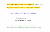 Operational Complexities Service Engineeringie.technion.ac.il/serveng/Lectures/D1_SBR_FINAL_Lecture.pdf · 2006. 11. 7. · Rule.” Accepted to OR, 2003. (Efficiency-Driven SBR –