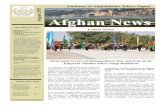 August 2011 Afghan News1 August 2011 Afghan News Embassy of Afghanistan: Tokyo, Japan A ceremony was organized at the Independ-ence Minaret to mark the 92nd anniversary of Afghanistan’s