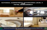 National Competency Standards Level-navttc.gov.pk/NVQs/Diploma Courses/Hotel_Management.pdf · 2020. 10. 13. · National Competency Standards Level-5 for “Hotel Management” 4