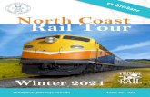 UNPACK North Coast Rail Tour...welcome aboard Main train line Stable overnight During the North Coast Rail Tour we spend time in the ancestral lands of the Wonnarua; Bunghutti and