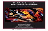 2018 Rocky Mountain Music Scholars Conferencesemsouthwest.weebly.com/uploads/3/7/5/9/37590603/programrocky… · Michael Dekovich (University of Oregon) Something ‘Freakish’: