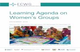 Learning Agenda on Women’s Groups · 2020. 3. 5. · Acknowledgements We would like to thank Yulia Belyakova, Giulia Ferrari, Megan Gash, Anjini Kochar, Sohini Paul, Amber Peterman,