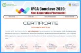 This is to certify that Prof./Dr./Ms./Mr. AJAY SINGH BISHT ... SINGH BISHT.pdfThis is to certify that Prof./Dr./Ms./Mr. AJAY SINGH BISHT has participated in the IPGA Conclave 2020