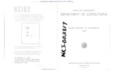 STAT'EOf MINNESOTA Ins DEPARTMENTO'F CORRECTIONS · 1',.:1 " IJ ,. fJ c . '. o MINNESOTA STATE DEPARTMENT OF CORRECTIONS WORK RELEASE IN MINNESOTA 1969 BY BRIAN A. ARCARI, CONSULTANT