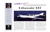 AIRCRAFT PERFORMANCE REPORT Glasair III · 2020. 10. 12. · EAA Aircraft Perfor-mance Report program, the Glasair III is a high perfor-mance design. The prototype first flew in 1986.
