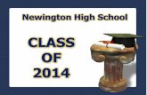 Newington High Schoolimages.pcmac.org/SiSFiles/Schools/CT...Count Down to Graduation Friday, May 23 – Senior Class Outing Week of June 2nd – Tickets mailed home Begins May 29th