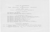 LIST OF MEMBERS THE BRITISH NUMISMATIC SOCIETY BNJ/pdfs...LIST OF MEMBERS OF THE BRITISH NUMISMATIC SOCIETY ON JUNE 30TH, 1935 .. PATRON: HIS MAJESTY KING GEORGE V. ROYAL MEMBERS.