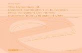 The Dynamics of Deposit Euroization in European Post-transition … · 2019. 9. 25. · Radni materijali EIZ-a EIZ Working Papers EIZ-WP-1102 The Dynamics of Deposit Euroization in