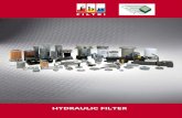 HYDRAULIC FILTER - Cabex€¦ · THE IMPORTANCE OF A FILTER IN AN HYDRAULIC SYSTEM: In modern hydraulic systems, manufacturers tend to use components for production and control of