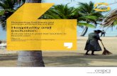 FRQÁLFW Hospitality and exclusion · 2019. 1. 25. · 2016 to ‘the world’s most treasured and greenest island’ (Department of National Planning, 2010: 164). Moreover, the return